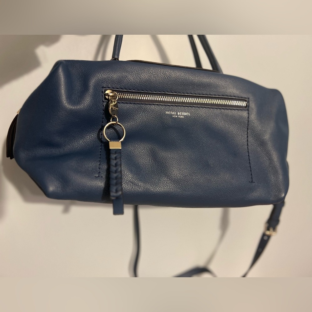 Henri Bendel Crossbody Zip Satchel